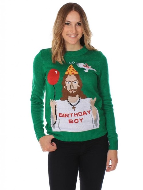 Birthday boy unisex christmas jumper