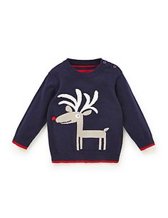Child Christmas jumper with reindeer