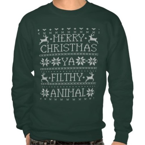 Merry Christmas Ya filthy animal jumper