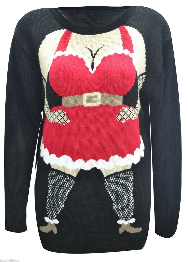 Christmas novelty sales jumpers womens
