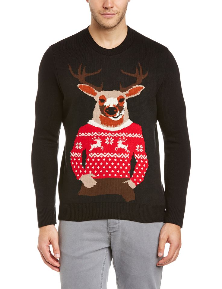 Reindeer unisex xmas jumper ⋆ Christmas Jumpers ⋆ Christmas Jumpers