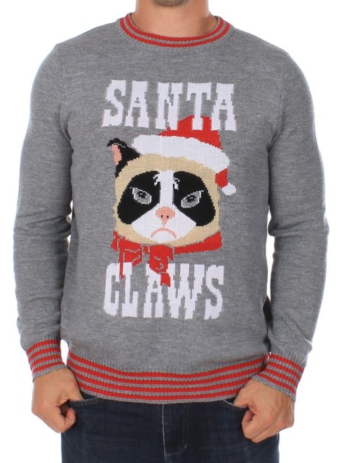 Santa Claws Christmas jumper.