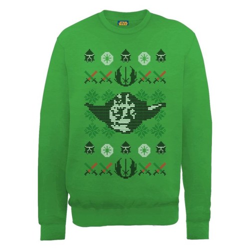 Yoda Star Wars Christmas jumper