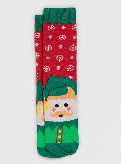 Christmas elf socks