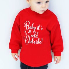 Baby it's cold outside! Christmas jumper