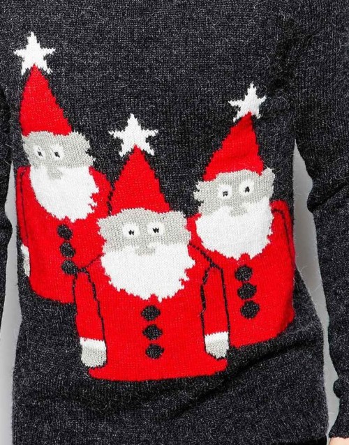 Christmas jumper with gnomes