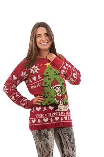 Find me under the Christmas tree - Rude Christmas Jumper
