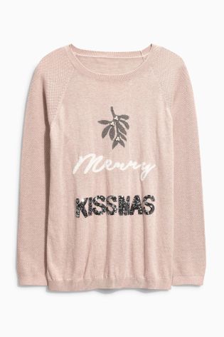 Merry Kissmaa women's Christmas jumper