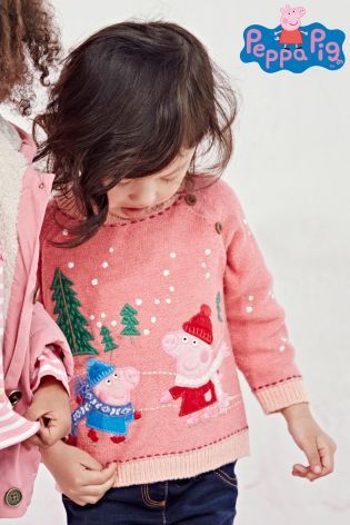 Peppa pig christmas sweater hotsell