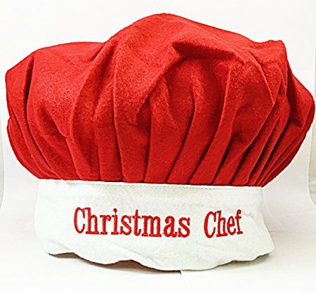 Christmas chef hat