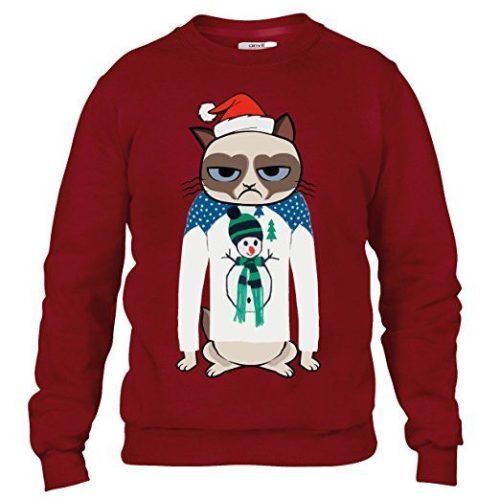 Grumpy cat Christmas jumper