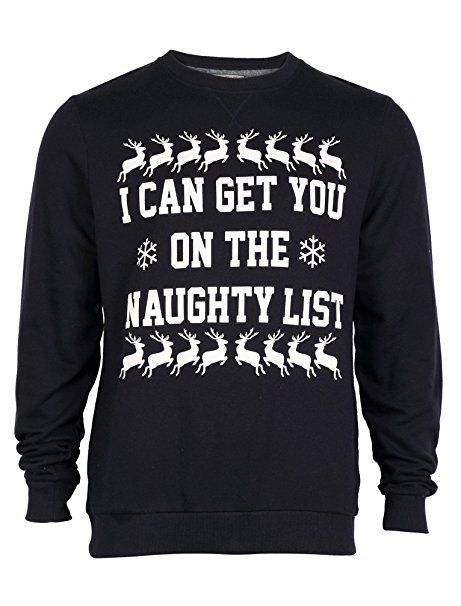 I can get you on the naughty list Christmas jumper