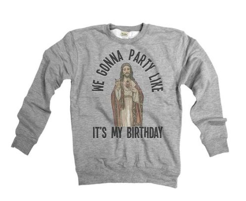 Mens christmas jumpers birthday boy