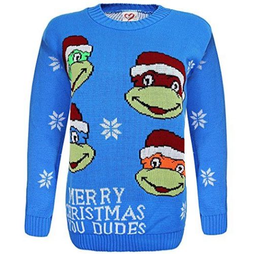 Teenage mutant ninja turtle Christmas jumper