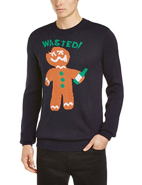 Wasted! Men's Christmas jumper