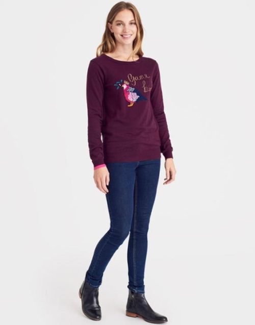 Game bird women's jumper from Boden