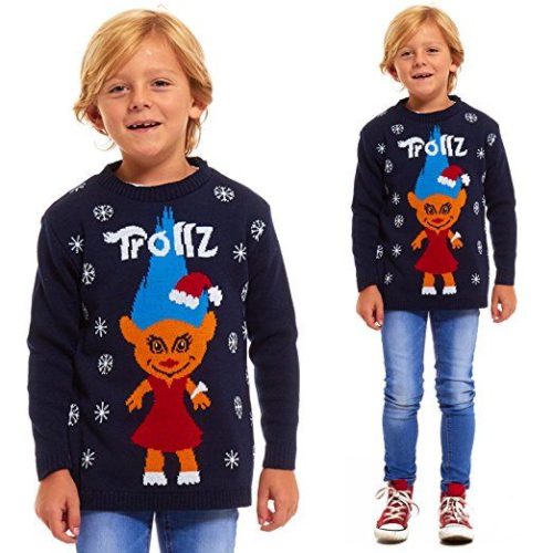 Trolls movie, kids jumper