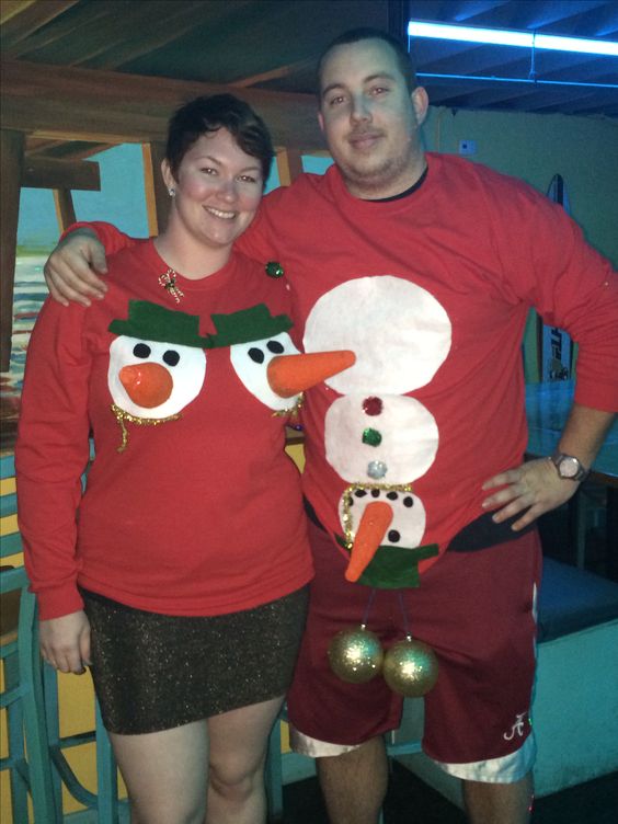 His and hers diy Christmas outfits - Inspiring stuff! ⋆ DIY Christmas ...