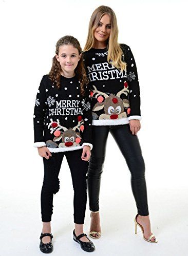 Matching mother and daughter Christmas 