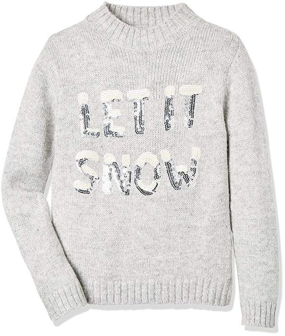 Let it snow xmas jumper hotsell