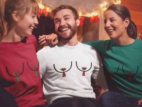 Merry christmas deals tassel sweater