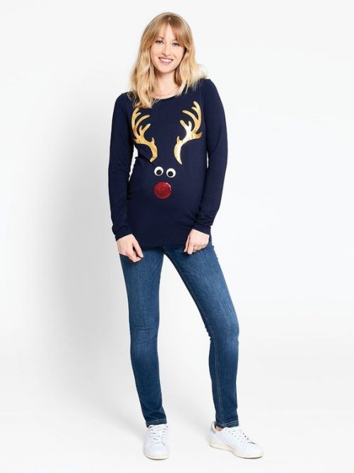 Womens maternity christmas jumpers