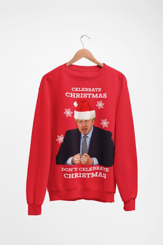 Boris Johnson Funny Christmas Jumper ⋆ Christmas Jumpers ...
