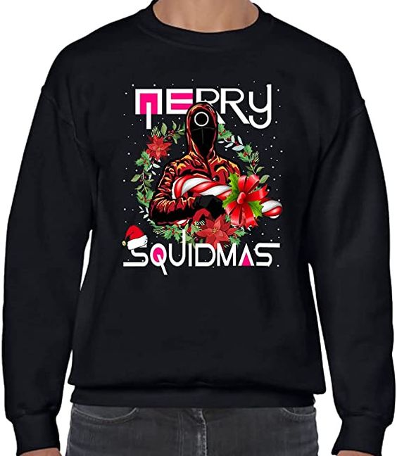 Merry Squidmas, Squid Game themed jumper