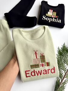 10 Designs Christmas Family Matching Loungewear Pyjamas Personalized Clothing Christmas Gift from Not On The High Street