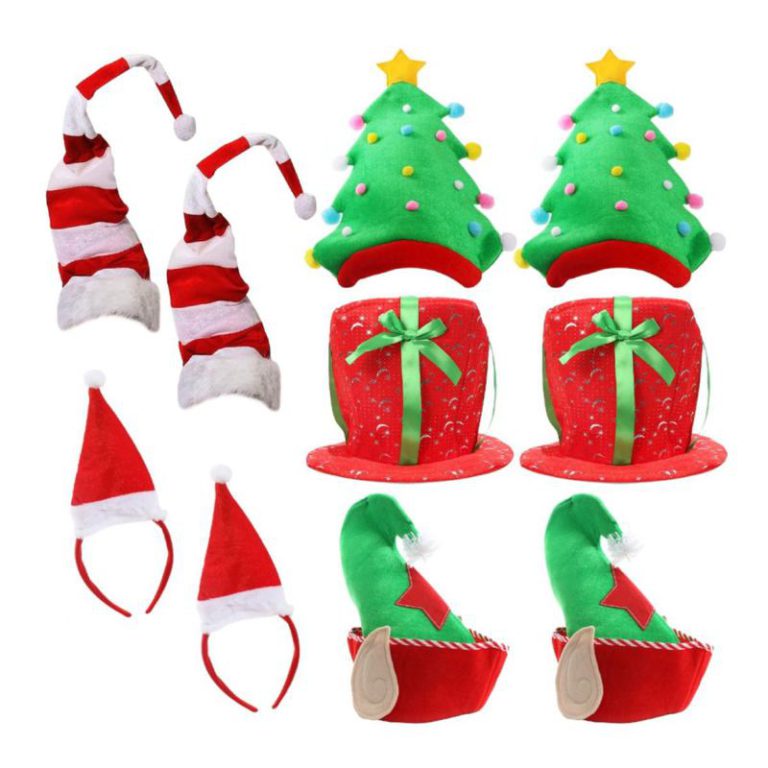 10 Pack of Novelty Christmas Hats from Debenhams