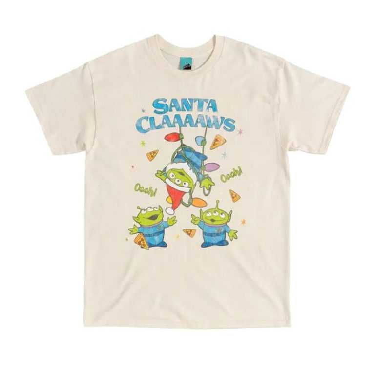 Aliens Santa Claus Christmas T-Shirt from Debenhams