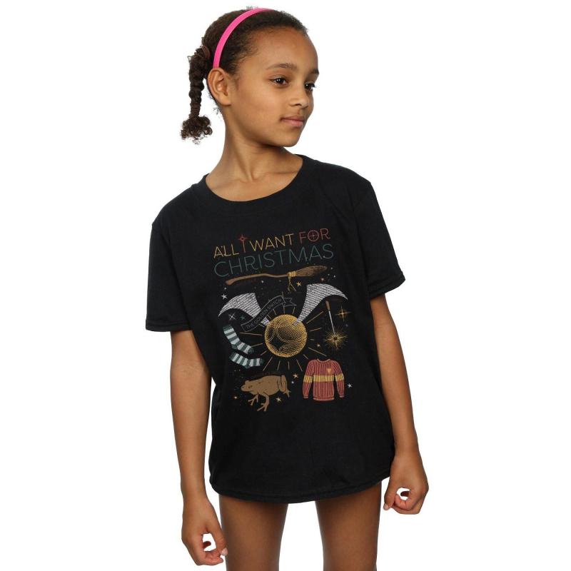 All I Want For Christmas Cotton T-Shirt from Debenhams