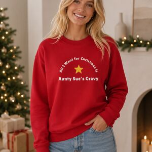 All I Want For Christmas Personalised Sweater from Not On The High Street