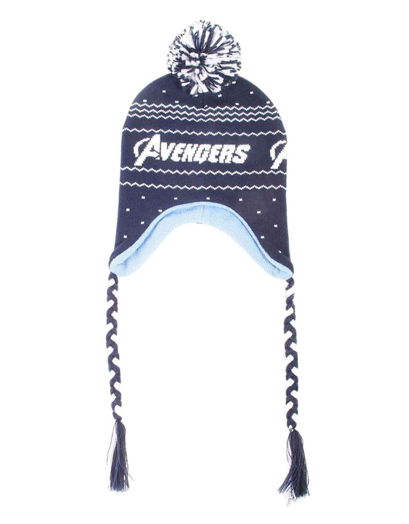 Avengers Logo Christmas Laplander Beanie Hat from Debenhams
