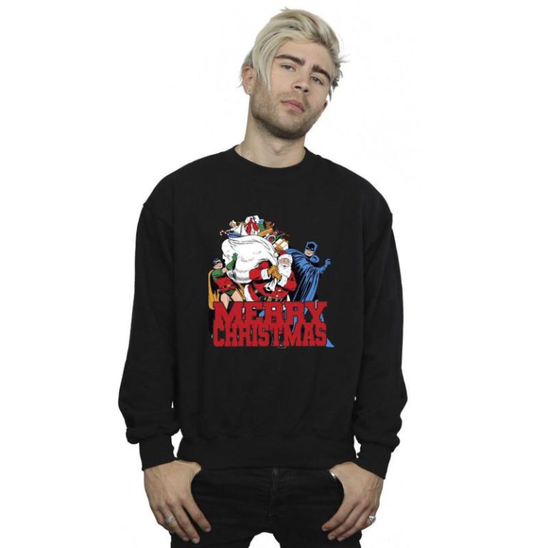 Batman Merry Christmas Comic Sweatshirt from Debenhams
