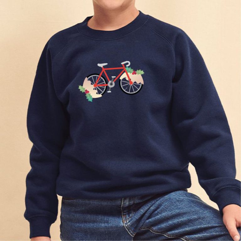 Bicycle Christmas Jumper from Debenhams