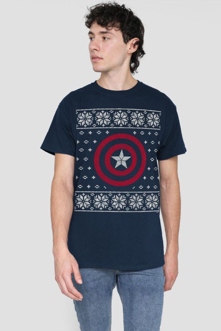 Christmas Jumper Shield T-Shirt from Debenhams