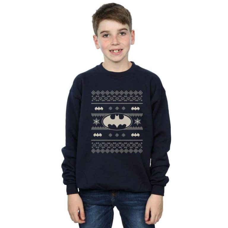 Christmas Knit Batman Sweatshirt from Debenhams