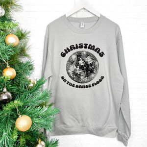 Christmas On The Dance Floor Mirrorball Christmas Jumper from Not On The High Street