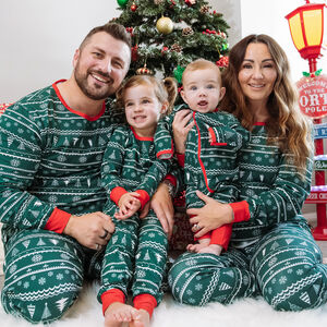 Christmas Pyjamas Family Matching Green from Not On The High Street