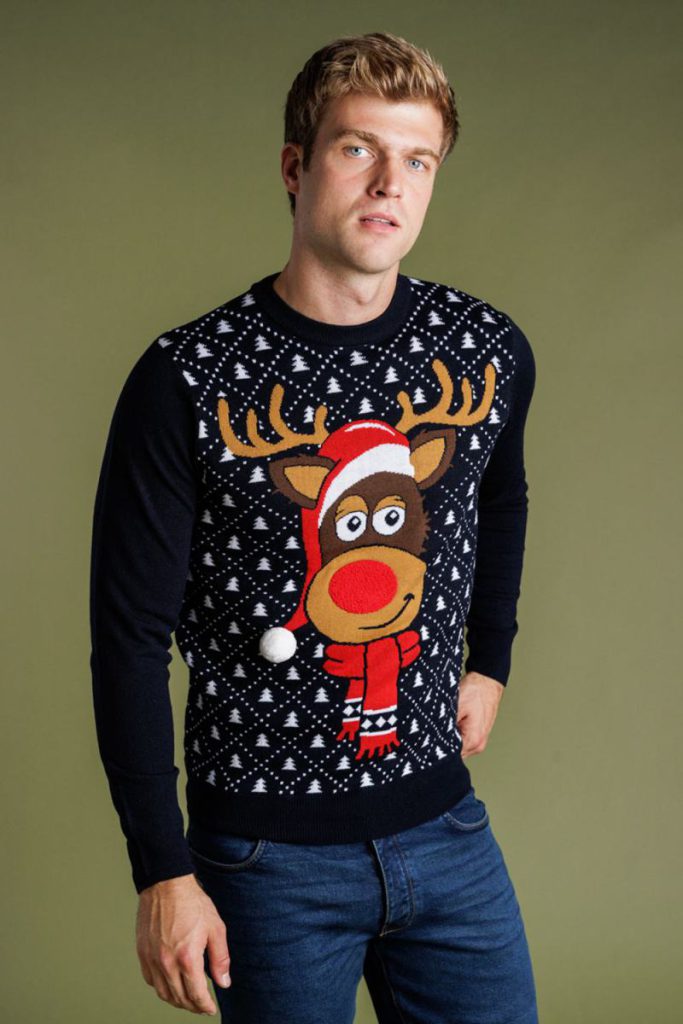 Christmas Reindeer Jumper from Boohoo