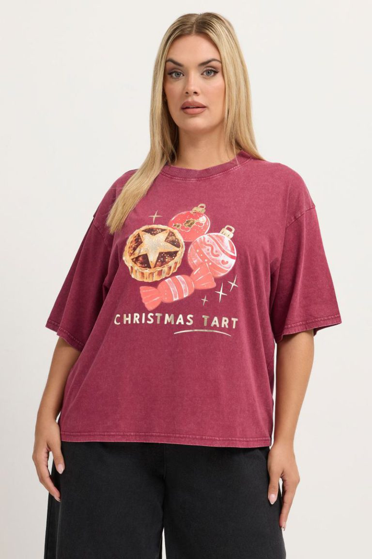'Christmas Tart' Slogan T-Shirt from Boohoo