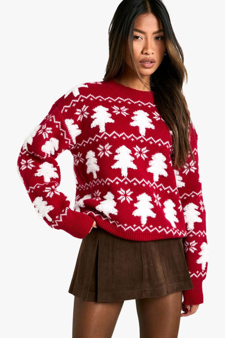 Christmas Tree Knitted Jumper from Debenhams