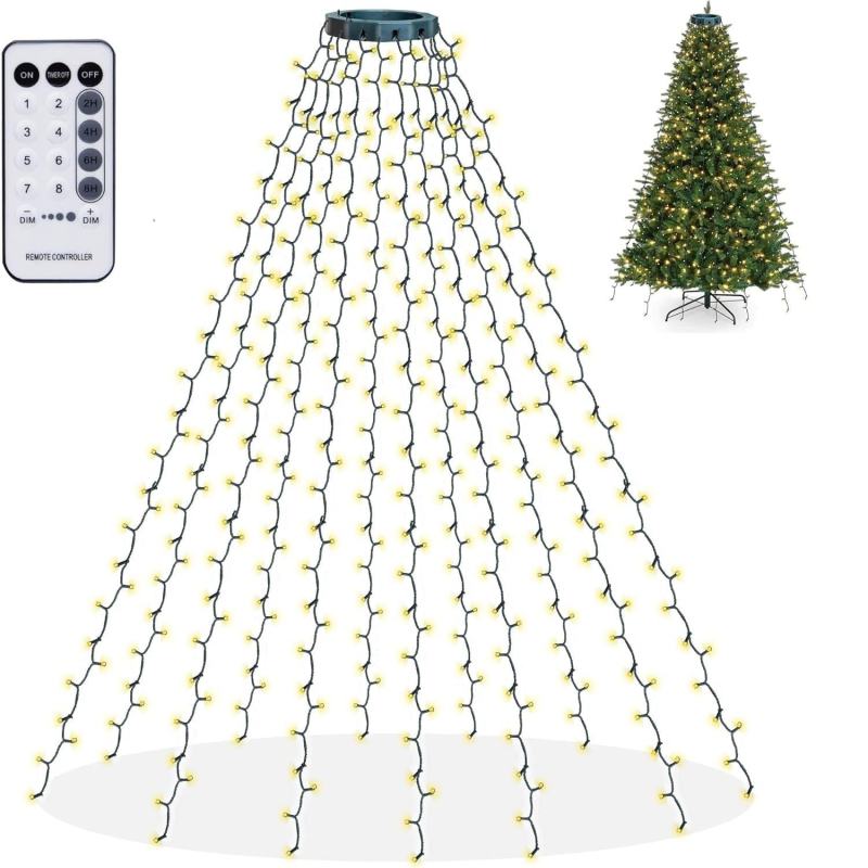 Christmas Tree LED Ring Top Light String from Debenhams