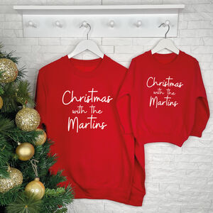Christmas With The… Personalised Sweatshirt from Not On The High Street