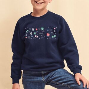 Colourful Winter Warmer Personalised Kids Christmas Jumper from Not On The High Street