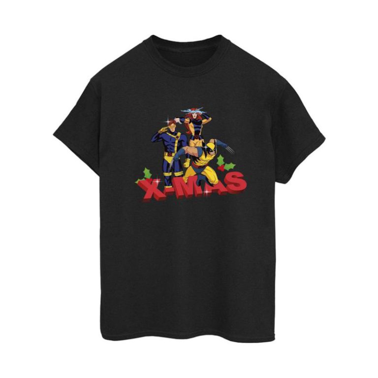 Cotton Boyfriend Christmas T-Shirt from Debenhams