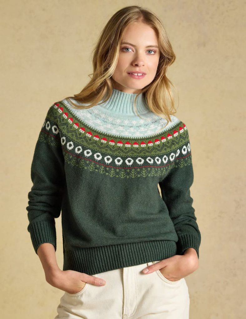 Cotton Rich Fair Isle Relaxed Jumper Christmas jumper from Marks & Spencer