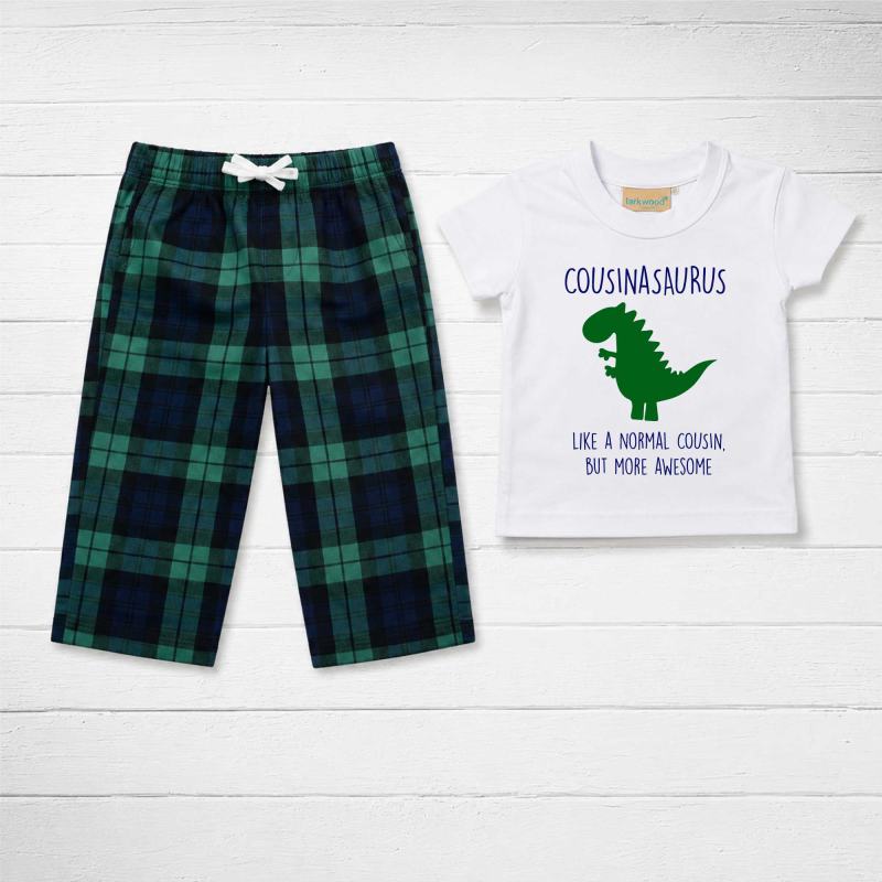Cousin Dinsosaur Pyjamas Children Trouser Bottoms Pyjama Set Christmas from Debenhams