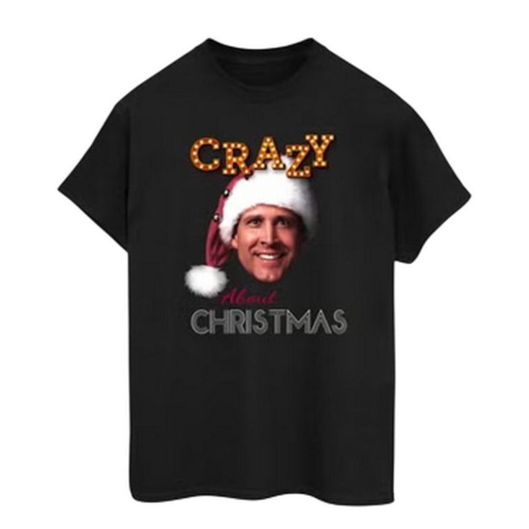 Crazy About Christmas Cotton Boyfriend T-Shirt from Debenhams